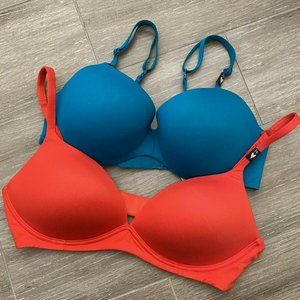 Victoria Secret 2 Pack Lightly Lined Bras 34C